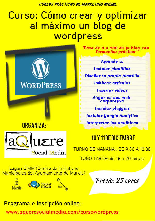 'wordpress murcia'